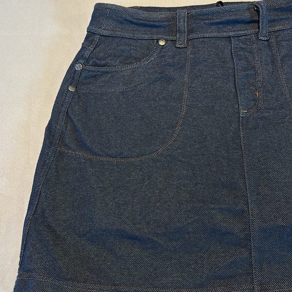 Athleta Dark Blue Mini Skirt with Short Size XS - Picture 2 of 5